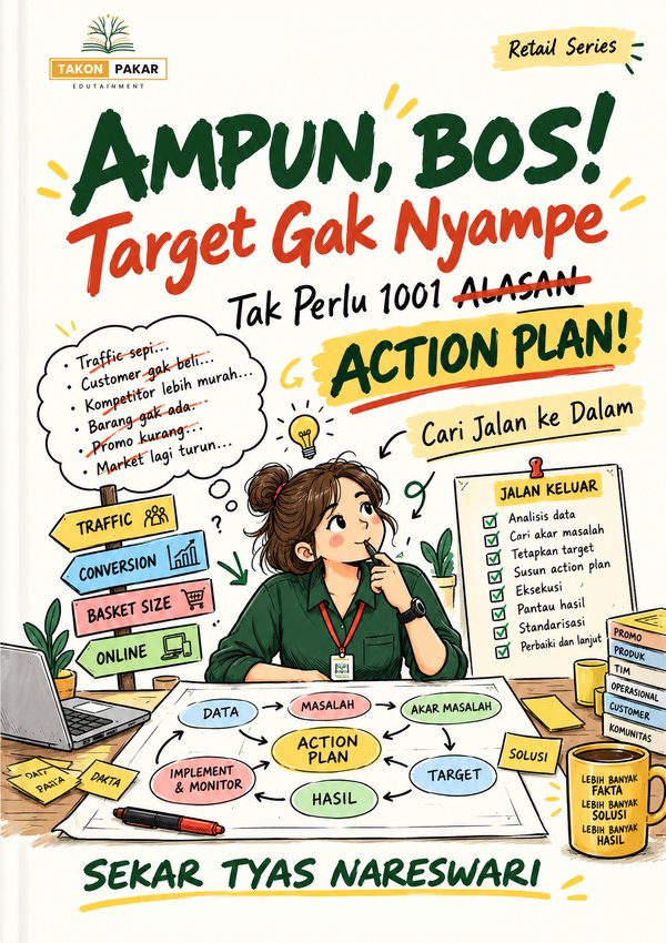 Sampul buku AMPUN, BOS! Target Gak Nyampe karya Sekar Tyas Nareswari